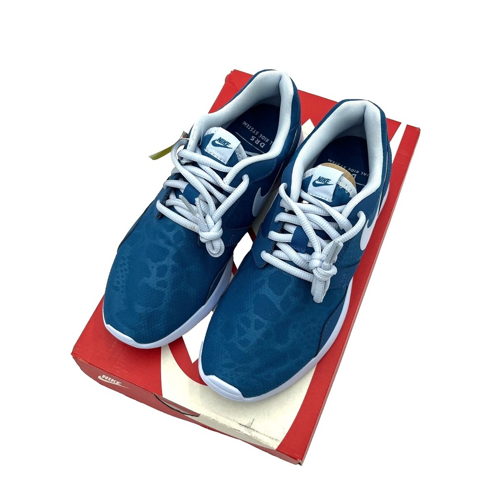 New-Nike Women Kaishi Print Tennis Shoes Size 7.5 Brigade Blue & White Dual Ride